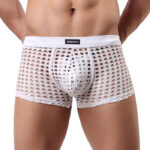 REF: WJ-1910-PJ Semi Long Glove Boxer
